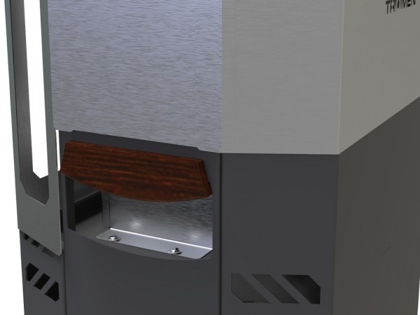 Calefactor Estufa para exterior Oslo pellets Tromen - Columna de fuego - TROMEN