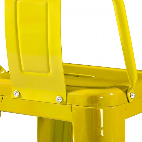 SILLA TOLIX AMARILLO BRILLANTE - VONNE