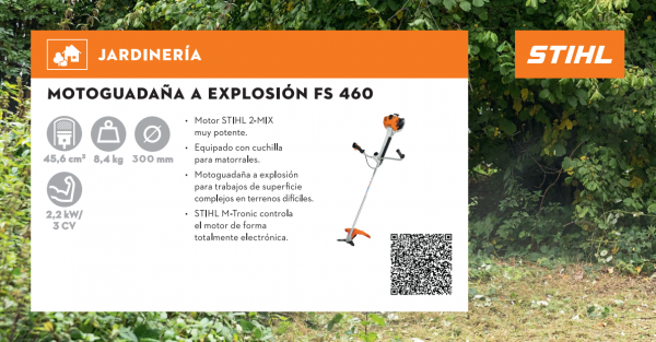 MOTOGUADAÑA STIHL FS 460 - STIHL