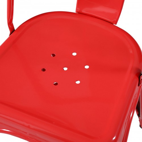 SILLA TOLIX ROJO BRILLANTE - VONNE