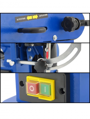 Lijadora profesional de banda y disco KLD - 375W - KLD
