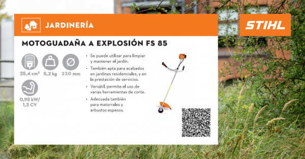 Motoguadaña FS 85 Stihl - STIHL