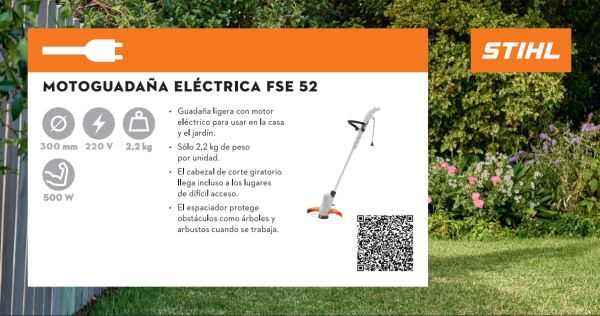 BORDEADORA FSE 52 STIHL - STIHL