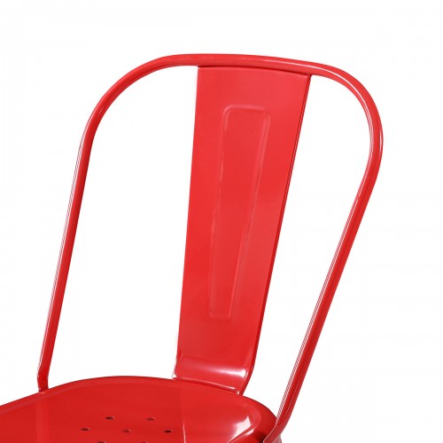 SILLA TOLIX ROJO BRILLANTE - VONNE