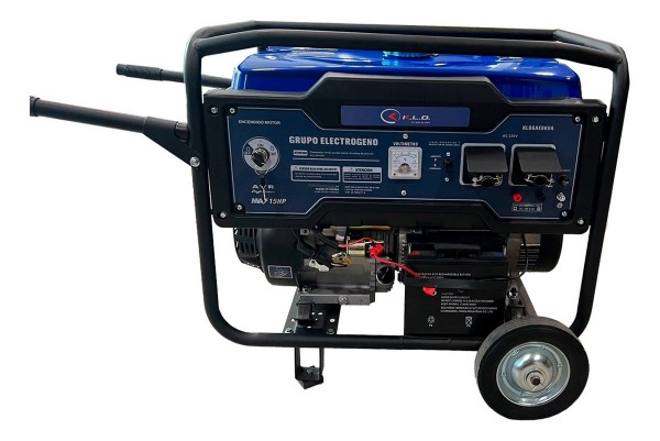 GENERADOR ELECTRICO NAFTA 6KVA-13HP 5000/5500 WATTS - KLD