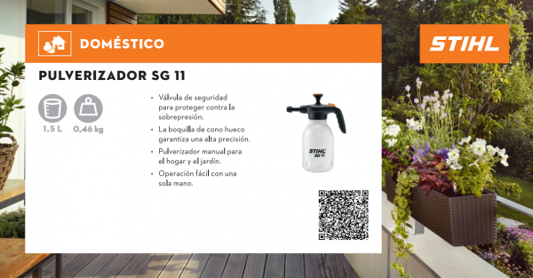 Pulverizador manual SG 11 Stihl - STIHL