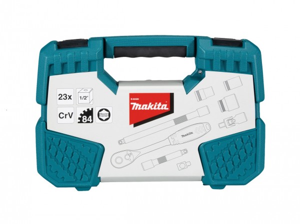 Set Maletín Criquet y Bocallaves Makita - 23 Pz - B-65589 - MAKITA