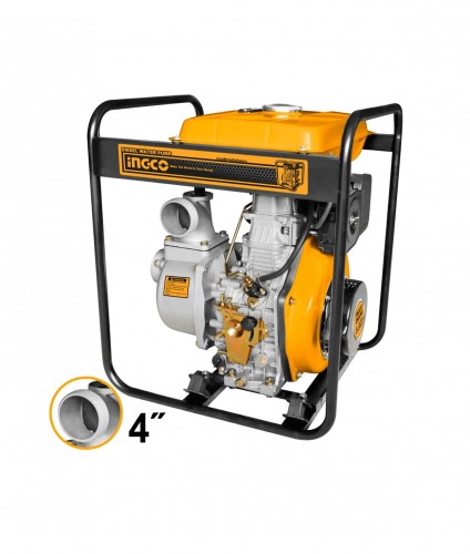 Motobomba de agua Industrial 1420 L/min INGCO - Diesel 8.3HP - INGCO
