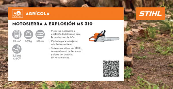 Motosierra MS 310 Stihl - STIHL