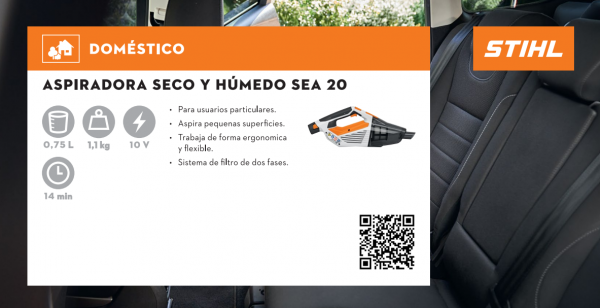 ASPIRADORA SEA 20 - STIHL