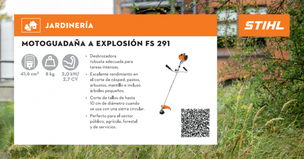 MOTOGUADAÑA FS 291 - STIHL