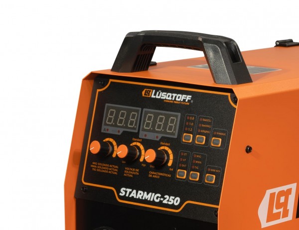 Soldadora Inverter STARMIG-250 - Multiproceso MIG TIG MMA - LUSQTOFF