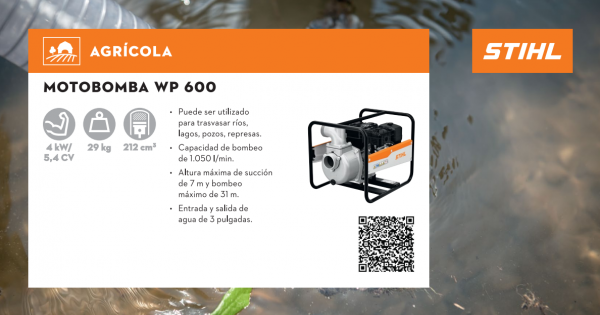 WP 600 MOTOBOMBA - STIHL