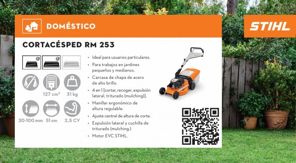 Cortadora de césped Naftera RM 253 - Stihl - STIHL