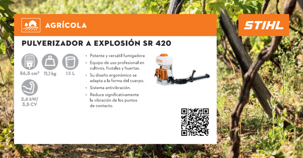 Atomizador SR 420 Stihl - STIHL