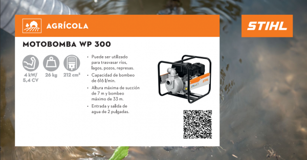 WP 300 MOTOBOMBA - STIHL