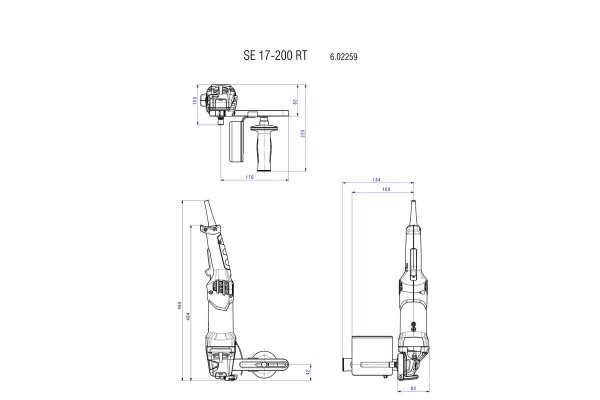 SATINADORA METABO SE 17-200 - METABO