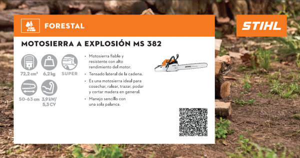 Motosierra MS 382 Stihl - STIHL