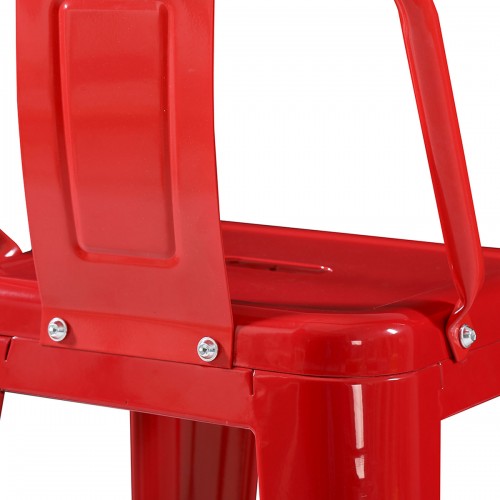 SILLA TOLIX ROJO BRILLANTE - VONNE