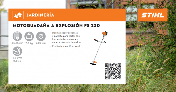 MOTOGUADAÑA FS 230 - STIHL