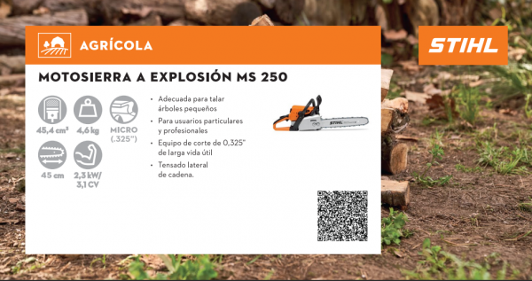 Motosierra MS 250 Stihl - STIHL