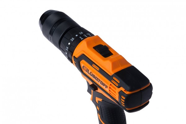 Taladro con percutor 13 mm a batería Lusqtoff - Maletín con baterías y cargador - LUSQTOFF