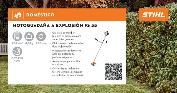 Motoguadaña FS 55 Stihl - STIHL