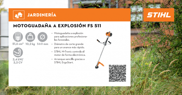 MOTOGUADAÑA FS 511 - STIHL