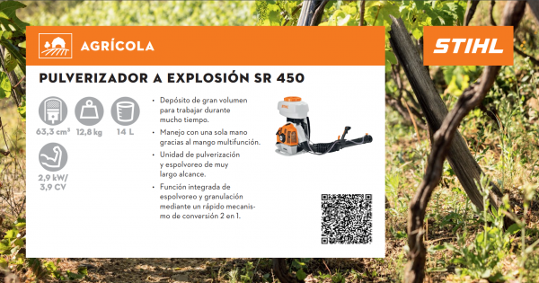 Atomizador SR 450 Stihl - STIHL