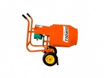 Hormigonera 150l con rueda maciza - Duroll