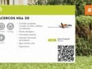 Cortacerco a batería HSA 30 - Sistema AS - STIHL